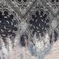 Preview: Hilco Viskosejersey Paisley Azul Ornamente Streifen